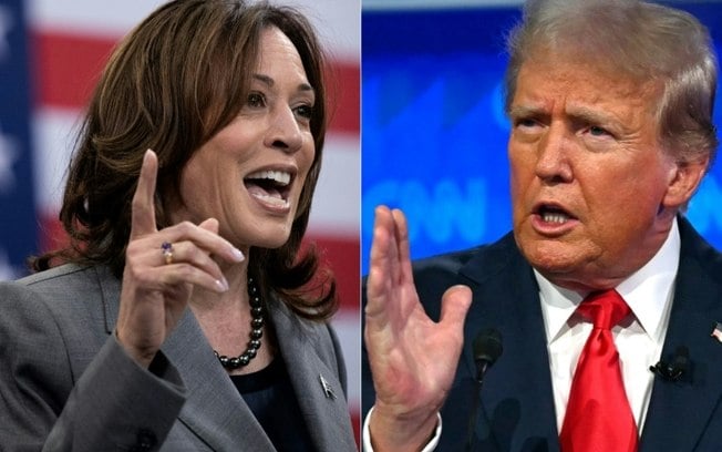 Kamala lijkt Trump voor te blijven in nieuwe Amerikaanse verkiezingspeiling; Zien